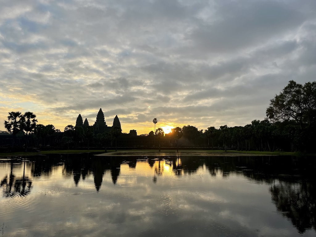 Angkor Vat lever de soleil Seam Reap Cambodge