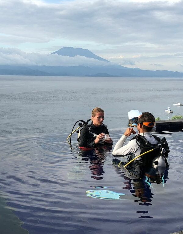 Bapteme de plongee sous marine Nusa Penida Bali