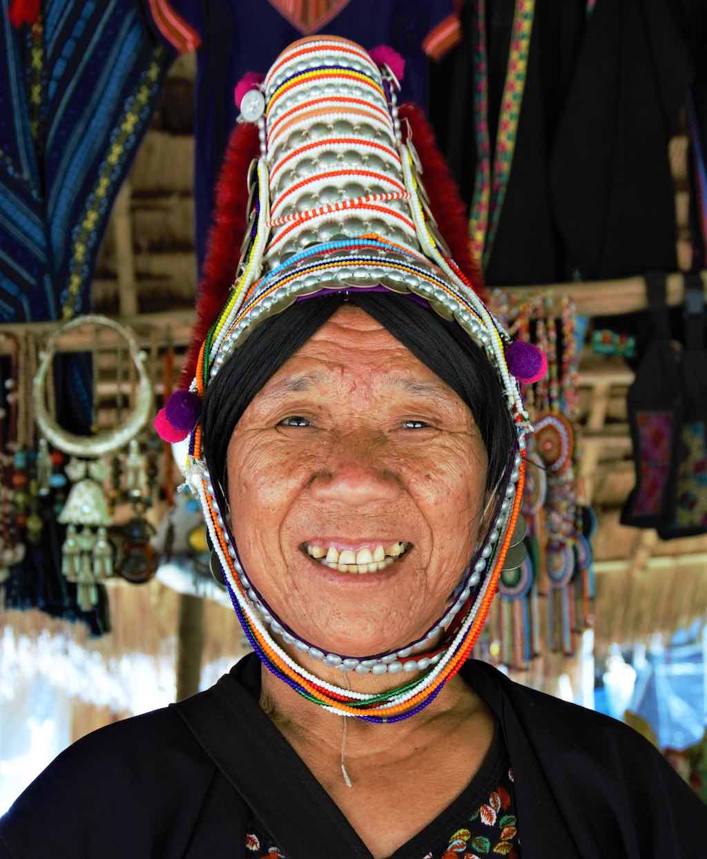 Photo by J.R. Bellemore hill tribe woman in Chiang Rai Thailand