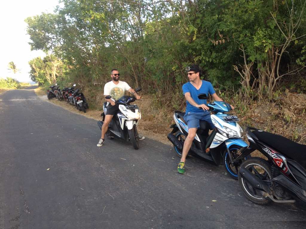 se déplacer en scooter en Indonésie