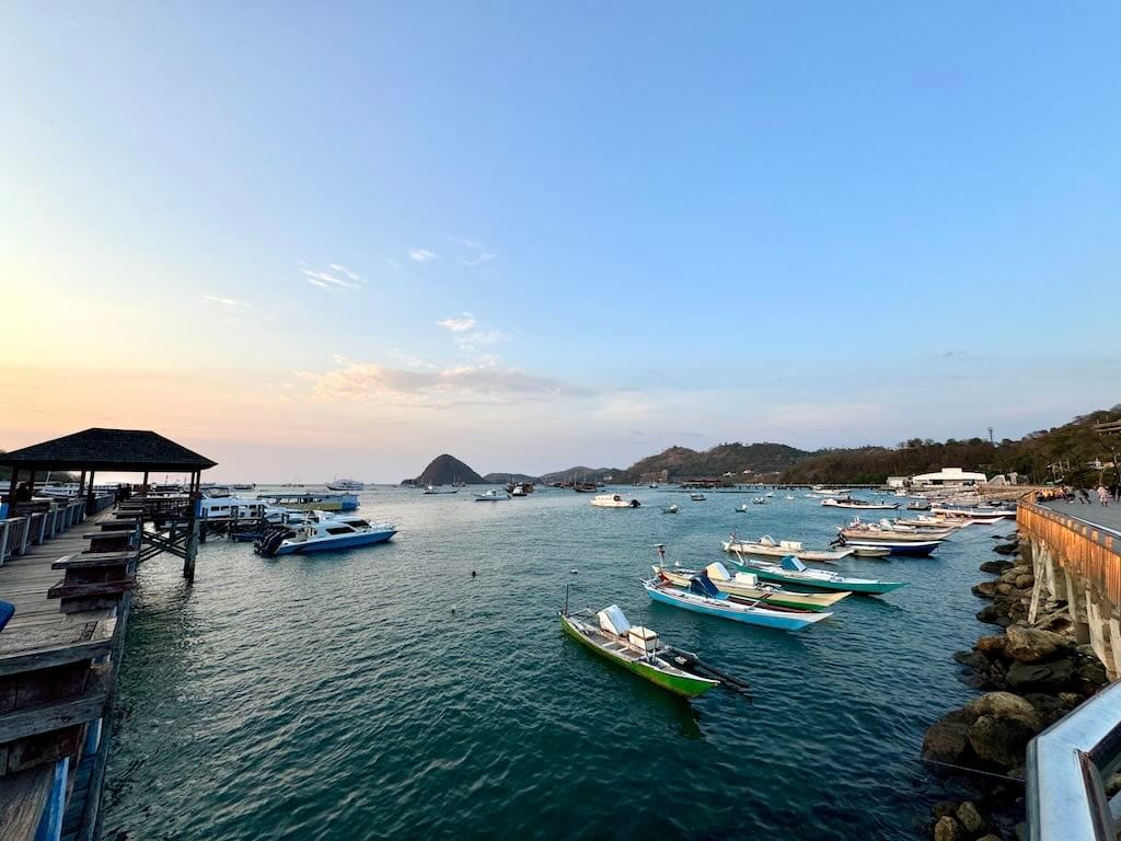 la jettee du port de Labuan Bajo